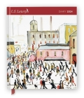 L.S. Lowry 2024 Desk Diary - Week to View, Illustrated on every page By Flame Tree Studio (Created by) Cover Image