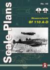 Messerschmitt Bf 110 A-D (Scale Plans #44) By Maciej Noszczak Cover Image
