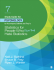 Study Guide for Psychology to Accompany Salkind and Frey′s Statistics for People Who (Think They) Hate Statistics By Neil J. Salkind, Bruce B. Frey, Ryan J. Winter Cover Image