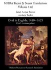 Ovid in English, 1480-1625: Part I, Metamorphoses (Mhra Tudor and Stuart Translations) By Sarah Annes Brown (Editor), Andrew Taylor (Editor) Cover Image