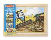 Melissa & Doug Construction Puzzles in a Box By Melissa & Doug (Created by) Cover Image