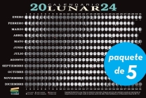 2024 Calendario Lunar: Fases Lunares, Eclipses, y Más By Kim Long Cover Image