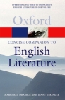 The Concise Oxford Companion to English Literature By Margaret Drabble (Editor), Jenny Stringer (Editor), Daniel Hahn (Editor) Cover Image