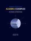 Algebra Examples Polynomial Factorizations By Seong R. Kim Cover Image