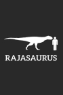 Eikland - Notes: Dinosaur fossil skeleton Rajasaurus - Notebook 6x9 dot grid Cover Image