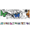 Woodland Whimsy Butterflies Straight Bulletin Board Borders Cover Image