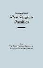 Genealogies of West Virginia Families By West Virginia Historical Magazine Quarte Cover Image