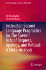 Instructed Second Language Pragmatics for the Speech Acts of Request, Apology, and Refusal: A Meta-Analysis (Second Language Learning and Teaching) By Ali Derakhshan, Farzaneh Shakki Cover Image