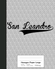 Hexagon Paper Large: SAN LEANDRO Notebook By Weezag Cover Image