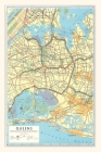 Vintage Journal Map of Queens, New York Cover Image