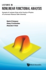 Lectures in Nonlinear Functional Analysis: Synopsis of Lectures Given at the Faculty of Physics of Lomonosov Moscow State University Cover Image