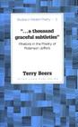 -...a Thousand Graceful Subtleties-: Rhetoric in the Poetry of Robinson Jeffers (Studies in Modern Poetry #3) By Terry Beers Cover Image