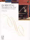 In Recital(r) Throughout the Year, Vol 1 Bk 1: With Performance Strategies Cover Image
