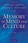 Memory in Mind and Culture Cover Image