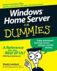 Windows Home Server for Dummies By Woody Leonhard Cover Image