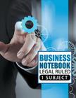 Business Notebook - Legal Ruled 1 Subject Cover Image