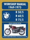 BMW Motorcycles 1969-1973 R50/5 R60/5 R75/5 Workshop Manual Cover Image
