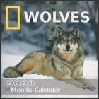 Wolves Calendar: 2021 Wall Calendar, 16 Month with Official Holidays, Animal Calendars By Animal Lover Publishing Cover Image