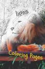 Lions Coloring Pages: Lions Beautiful Drawings for Adults Relaxation By Coloring Pages Cover Image