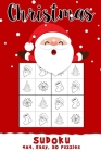 Christmas Sudoku 4x4: Easy 50 Puzzles For Kids Toddlers Cover Image