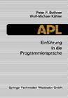 Einführung in Die Programmiersprache APL Cover Image