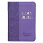 KJV Bible Mini Pocket Purple Cover Image