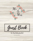 Mr and Mrs Wedding Guest Book By Mandi Christopher Cover Image