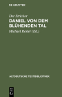 Daniel Von Dem Blühenden Tal (Altdeutsche Textbibliothek #92) Cover Image