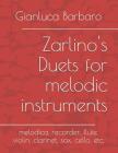 Zarlino's Duets for melodic instruments: melodica, recorder, flute, violin, clarinet, sax, cello, etc. Cover Image