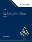 Tensor Products of Spaces of Measures and Vector Integraion in Tensor Product Spaces Cover Image