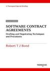Software Contract Agreements (Thorogood Reports) By Robert T. J. Bond Cover Image