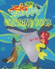 Zig and Sharko coloring book: coloring book For Kids all Ages, Super Gift for girls or boys, Cute, 30 Unique Coloring Pages design By Sharko Coloring Book Cover Image