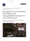 Broadband Communications Prioritization and Interoperability Guidance for Law Enforcement: Critical Considerations in the Transition to the Public Saf By Bob Harrison, James Dimarogonas, Jarrett Catlin Cover Image