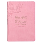 Journal Slimline Luxleather Be Still & Know - Psa 46:10 By Christian Art Gifts Inc (Created by) Cover Image