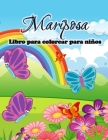 Libro para colorear de mariposas para niños: Bonitas páginas para colorear de mariposas para niñas y niños, niños pequeños y preescolares Cover Image