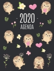 Hérisson Agenda 2020: Agenda Quotidien - Janvier à Décembre 2020 - Calendrier avec Espaces pour Notes By Buhak Cahiers Cover Image