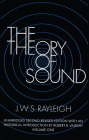 The Theory of Sound, Volume One, Volume 1 (Dover Books on Physics #1) Cover Image