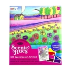 Scenic Hues D.I.Y. Watercolor Art Kit - Flowers & Gardens (17 PC Set) By Ooly (Created by) Cover Image