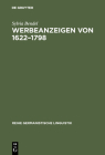 Werbeanzeigen von 1622-1798 (Reihe Germanistische Linguistik #193) Cover Image