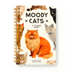 Moody Cats Sticker Book By Brass Monkey, Galison Cover Image
