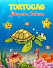 Tortugas Libro para Colorear: 40 Ilustraciones únicas para colorear, maravilloso libro de tortugas para adolescentes, niños y jóvenes, gran libro de Cover Image