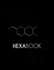 Hexabook: Chemistry Notebook Hexagon Graph Paper Notepad 150pages, Cover Image