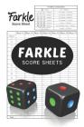 Farkle Score Sheets: 100 Score sheets with special small size 6 x 9 inches Cover Image