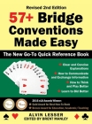 57+ Bridge Conventions Made Easy: The New Go-To Quick Reference Book Cover Image