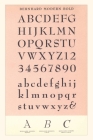 Vintage Journal Font Sample Chart, Bernhard Cover Image