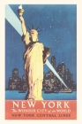 Vintage Journal Statue of Liberty Travel Poster By Found Image Press (Producer) Cover Image