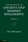 Explorations in Ancient and Modern Philosophy By Myles Burnyeat, Carol Atack (Prepared by), Malcolm Schofield (Prepared by) Cover Image