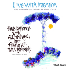 Live with Intention 2023 Mini 7x7 Brush Dance By Browntrout (Created by) Cover Image