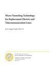 Micro-Tunneling Technology for Replacement Electric and Telecommunication Lines By Ce Ragaei Sadek Cover Image