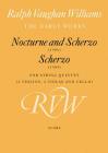 Nocturne & Scherzo with Scherzo: Score (Faber Edition) By Ralph Vaughan Williams (Composer) Cover Image